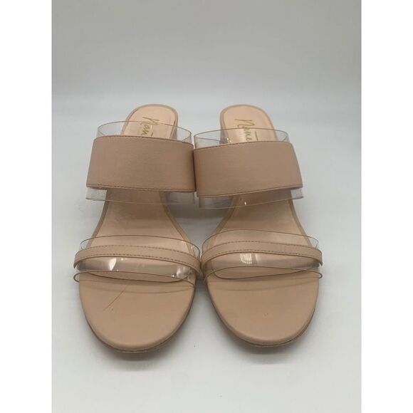 Nanette Lepore Isabel Open Toe Wedge Sandal Size 8 - Picture 7 of 9